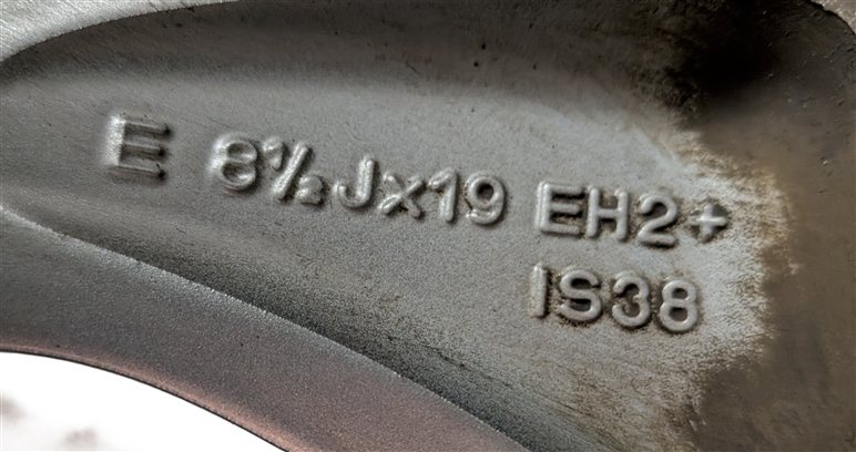 Thumbnail 41: 2015-2018 BMW X3 X4 (F25 F26) 19X8.5 5 ET38 Y SPOKE ALLOY WHEEL RIM SET/4 OEM