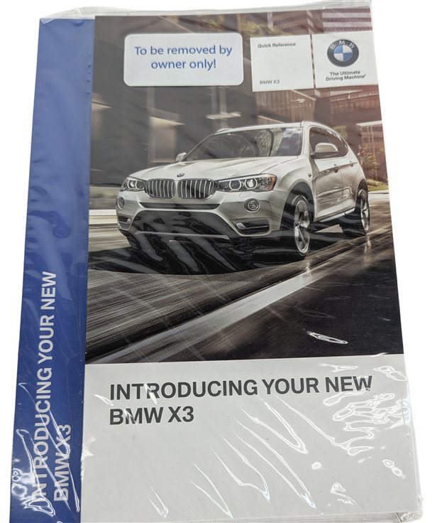 Thumbnail 11: 2016 BMW X3 (F25) 3.0L OWNER'S MANUAL BOOKLET HANDBOOK GUIDE w/ CASE SET/6