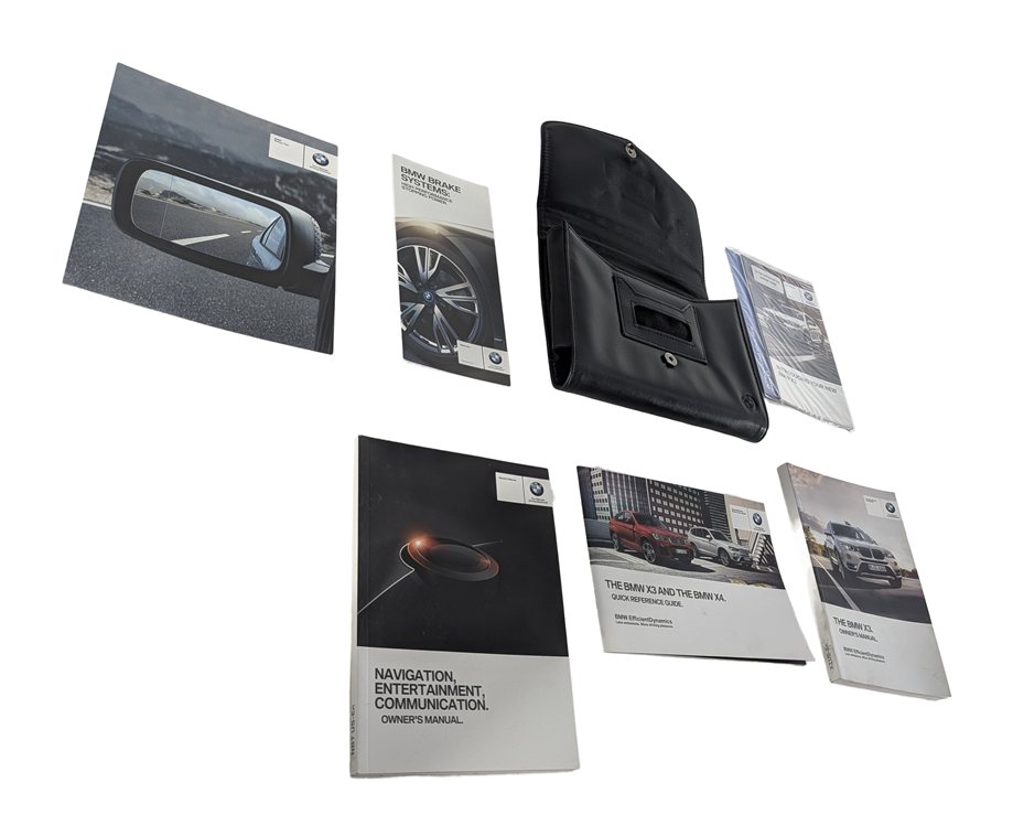 Thumbnail 5: 2016 BMW X3 (F25) 3.0L OWNER'S MANUAL BOOKLET HANDBOOK GUIDE w/ CASE SET/6