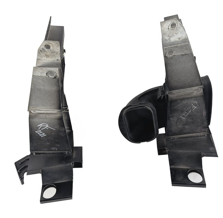 Thumbnail 3: 2016 BMW X3 F25 FRONT HEADLIGHT REINFORCEMENT SUPPORT BRACKET LEFT & RIGHT SET/2
