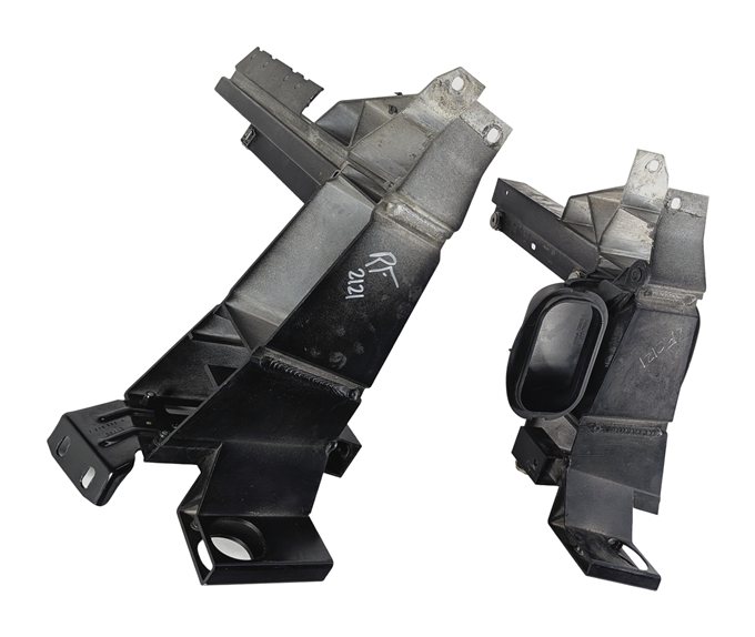 Thumbnail 8: 2016 BMW X3 F25 FRONT HEADLIGHT REINFORCEMENT SUPPORT BRACKET LEFT & RIGHT SET/2