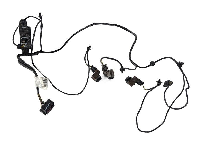 Thumbnail 3: 2016 BMW X3 F25 REAR BUMPER PARK ASSIST PDC SENSOR SET/4 w/ WIRE HARNESS (Blue)