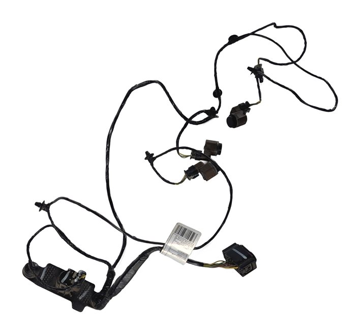 Thumbnail 5: 2016 BMW X3 F25 REAR BUMPER PARK ASSIST PDC SENSOR SET/4 w/ WIRE HARNESS (Blue)