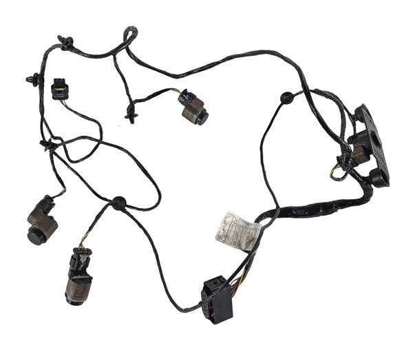 Thumbnail 7: 2016 BMW X3 F25 REAR BUMPER PARK ASSIST PDC SENSOR SET/4 w/ WIRE HARNESS (Blue)