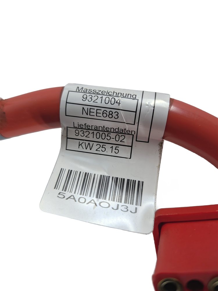 Thumbnail 8: 2016 BMW X3 (F25) 3.0L POSITIVE BATTERY CABLE w/ PYROTECHNIC SAFETY TERMINAL