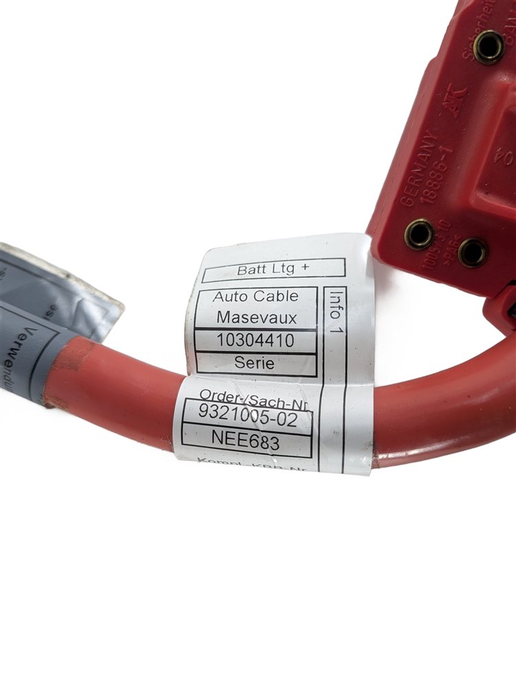 Thumbnail 9: 2016 BMW X3 (F25) 3.0L POSITIVE BATTERY CABLE w/ PYROTECHNIC SAFETY TERMINAL