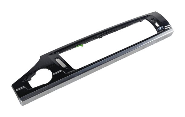 2016 BMW X3 F25 CENTER DASH HEAT AIR AC VENT TRIM BEZEL w/ ACCENT STRIP (Black)