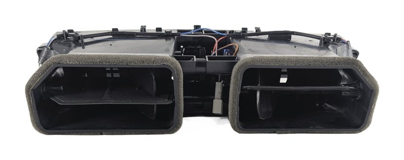 Thumbnail 6: 2016 BMW X3 (F25) CENTER DASH AIR AC VENT w/ HAZARD CENTRAL LOCK SWITCH (Black)