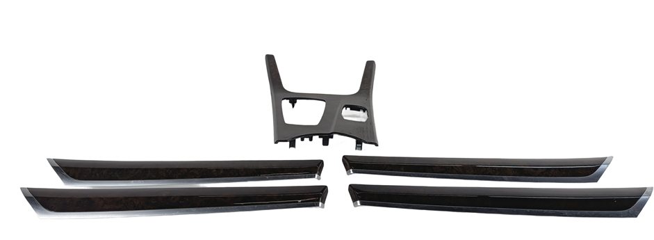 Thumbnail 2: 2016 BMW X3 (F25) INTERIOR DOOR CENTER CONSOLE TRIM SET/5 (Fineline Walnut)