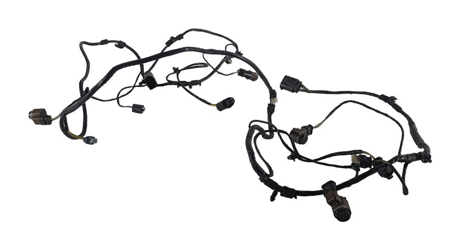 Thumbnail 6: 2016 BMW X3 (F25) FRONT BUMPER PARK ASSIST PDC SENSOR SET/4 w/ HARNESS (Blue)