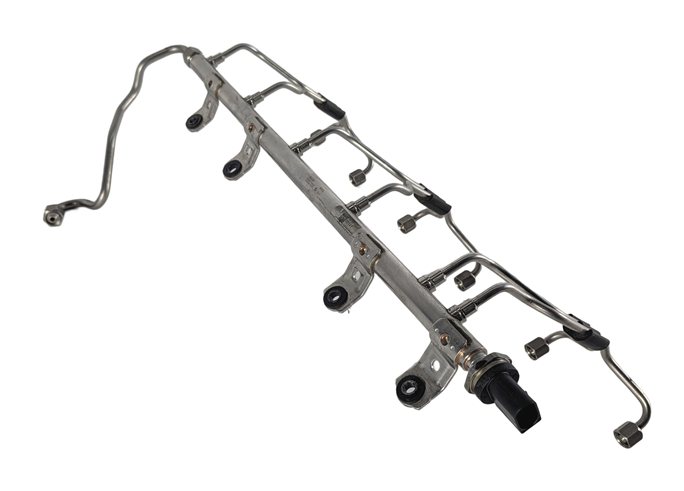 12-17 BMW X3 X4 (F25 F26) 3.0L (N55) ENGINE FUEL RAIL w/ LINES PRESSURE SENSOR