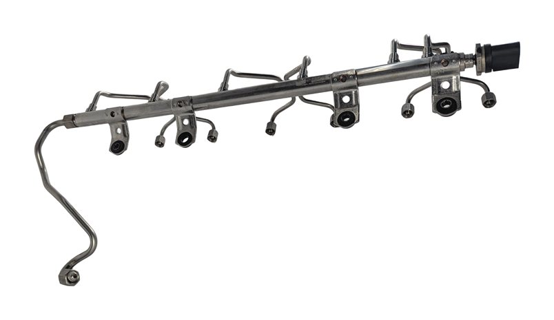 Thumbnail 5: 12-17 BMW X3 X4 (F25 F26) 3.0L (N55) ENGINE FUEL RAIL w/ LINES PRESSURE SENSOR