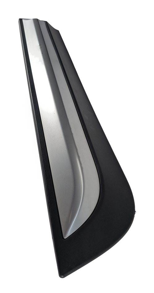 Thumbnail 4: 15-17 BMW X3 F25 REAR RIGHT LOWER DOOR MOULDING X-LINE BRUSHED ALUMINUM (Blue)