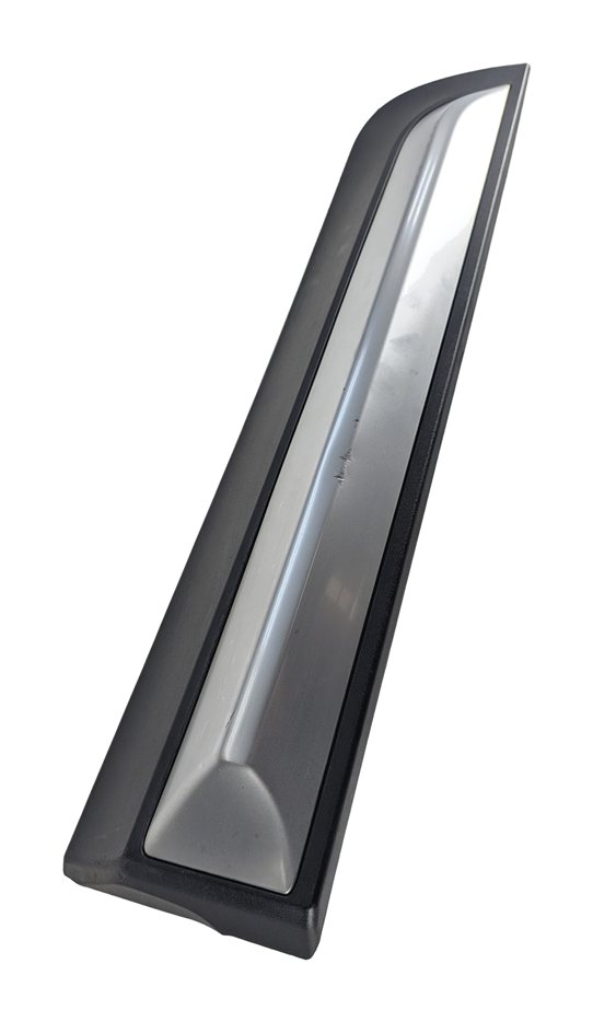 Thumbnail 5: 15-17 BMW X3 F25 REAR RIGHT LOWER DOOR MOULDING X-LINE BRUSHED ALUMINUM (Blue)