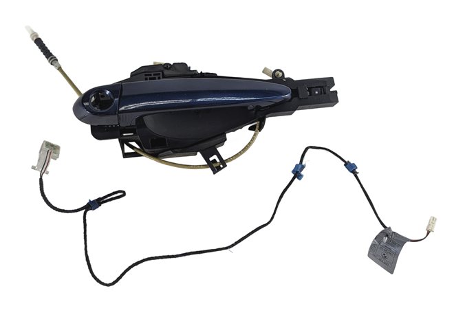 Thumbnail 3: 2011-2018 BMW X3 X4 (F25 F26) LEFT FRONT DRIVER COMFORT DOOR HANDLE (Blue)