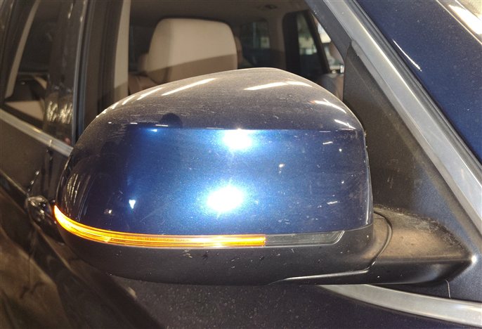 Thumbnail 2: 15-16 BMW X3 F25 RIGHT DOOR MIRROR PFOLD HEAT MEM AUTODIM BLIND CAMERA (Blue)