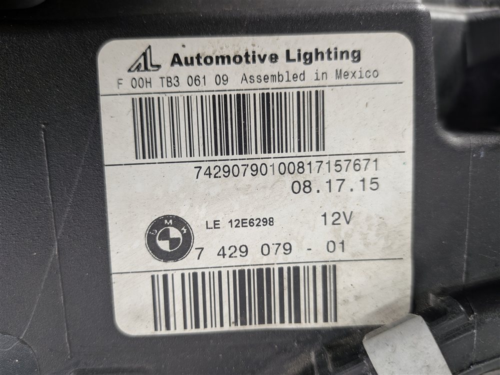 Thumbnail 10: 2015-2018 BMW X3 X4 (F25 F26) LEFT DRIVER ADAPTIVE XENON HID HEADLIGHT HEAD LAMP