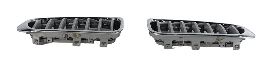 Thumbnail 2: 15-18 BMW X3 X4 (F25 F26) FRONT LEFT & RIGHT BUMPER KIDNEY GRILLE SET 2 (CHROME)