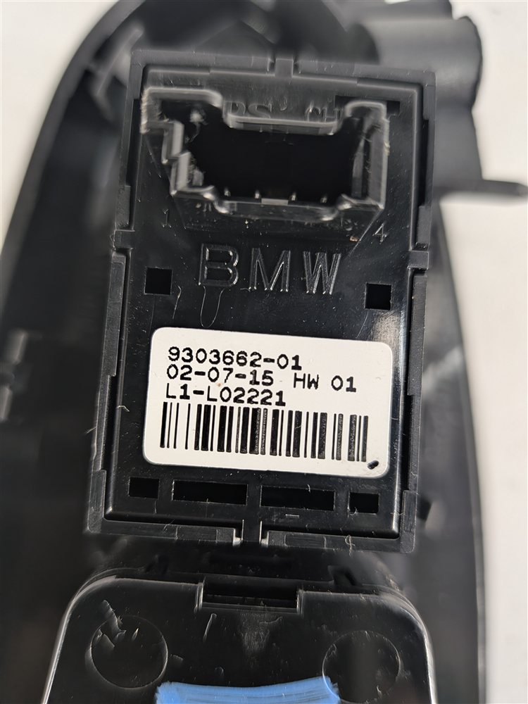 Thumbnail 11: 2012-2019 BMW 3 4 M3 X3 X4 SERIES FRONT LEFT DRIVER WINDOW SWITCH P-FOLD (BLACK)