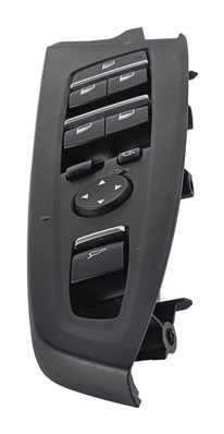 Thumbnail 2: 2012-2019 BMW 3 4 M3 X3 X4 SERIES FRONT LEFT DRIVER WINDOW SWITCH P-FOLD (BLACK)