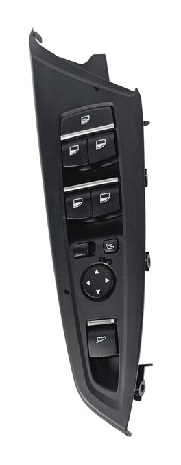 Thumbnail 3: 2012-2019 BMW 3 4 M3 X3 X4 SERIES FRONT LEFT DRIVER WINDOW SWITCH P-FOLD (BLACK)