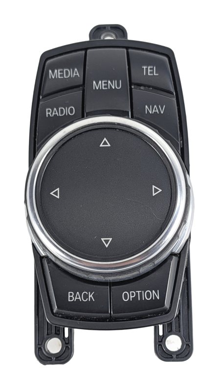 Thumbnail 3: 12-20 BMW 2 3 4 SERIES (F22 F30 F32 F34) STEREO NAVIGATION i-DRIVE SWITCH KNOB