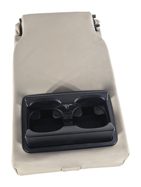 Thumbnail 3: 11-17 BMW X3 (F25) REAR CENTER SEAT FOLD DOWN ARMREST CUP HOLDER (Oyster)