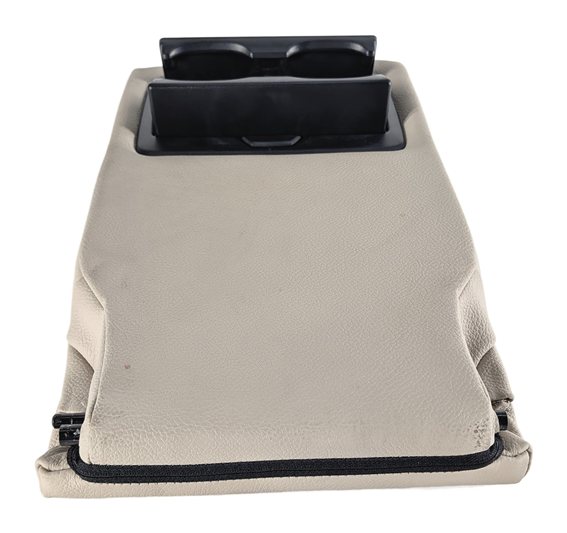 Thumbnail 6: 11-17 BMW X3 (F25) REAR CENTER SEAT FOLD DOWN ARMREST CUP HOLDER (Oyster)