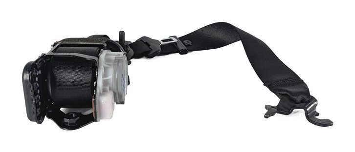 Thumbnail 5: 2011-2018 BMW X3 X4 (F25 F26) FRONT RIGHT PASSENGER SEATBELT RETRACTOR (Black)