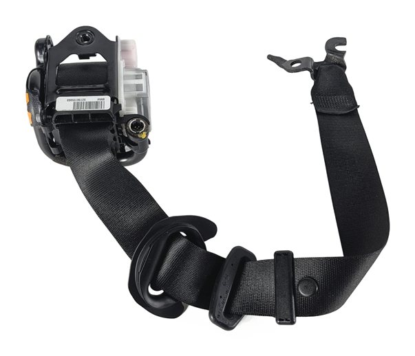 Thumbnail 7: 2011-2018 BMW X3 X4 (F25 F26) FRONT RIGHT PASSENGER SEATBELT RETRACTOR (Black)
