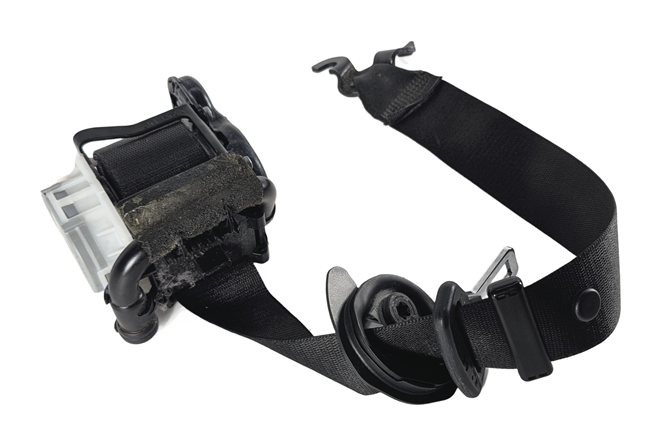 11-18 BMW X3 X4 (F25 F26) FRONT LEFT DRIVER SEATBELT BUCKLE RETRACTOR (Black)