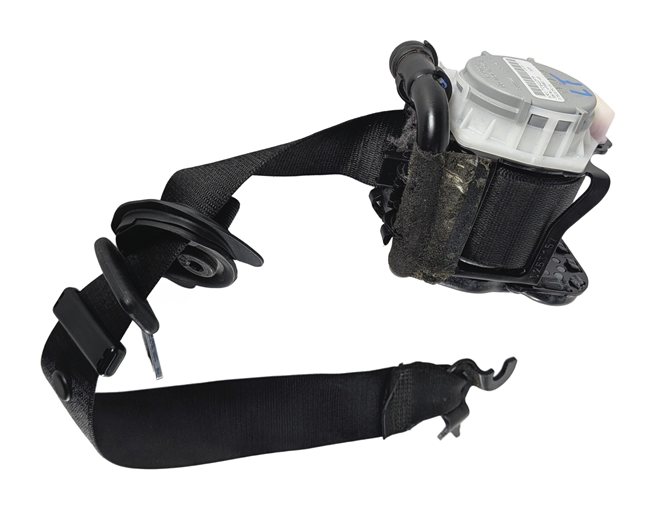 Thumbnail 4: 11-18 BMW X3 X4 (F25 F26) FRONT LEFT DRIVER SEATBELT BUCKLE RETRACTOR (Black)