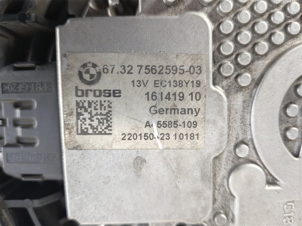 Thumbnail 10: 11-18 BMW X3 X4 (F25 F26) 3.0L N55 TURBO ENGINE 600 WATT RADIATOR COOLING FAN