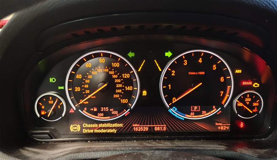 Thumbnail 2: 14-19 BMW 528i 535i 550i 640i 650i 740i 750i 760i X3 X4 SPEEDOMETER GAUGE (162k)