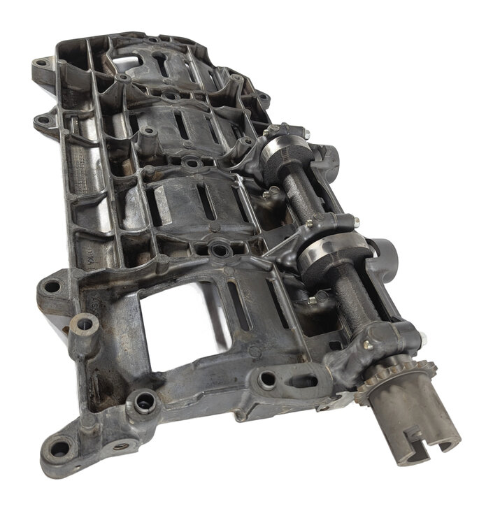 Thumbnail 3: 2011 LAND ROVER LR4 L319 5.0L NON-SUPER 508PN AJ133 ENGINE OIL PAN BAFFLE TRAY