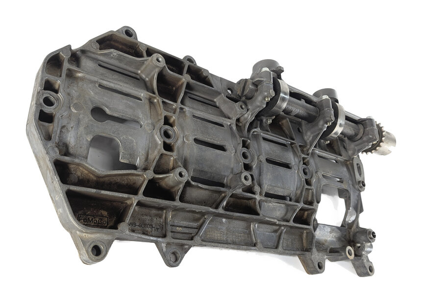 Thumbnail 6: 2011 LAND ROVER LR4 L319 5.0L NON-SUPER 508PN AJ133 ENGINE OIL PAN BAFFLE TRAY