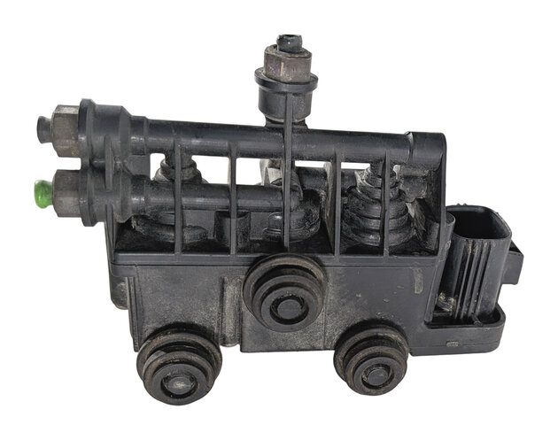 Thumbnail 4: 2011 LAND ROVER LR4 L319 REAR AIR RIDE SUSPENSION VALVE BLOCK SOLENOID MANIFOLD