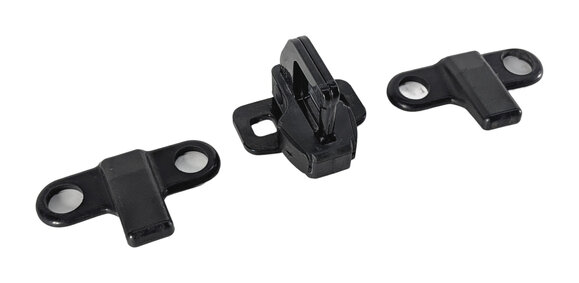 2011 LAND ROVER LR4 (L319) REAR UPPER TAILGATE HATCH TRUNK LATCH STRIKER SET/3