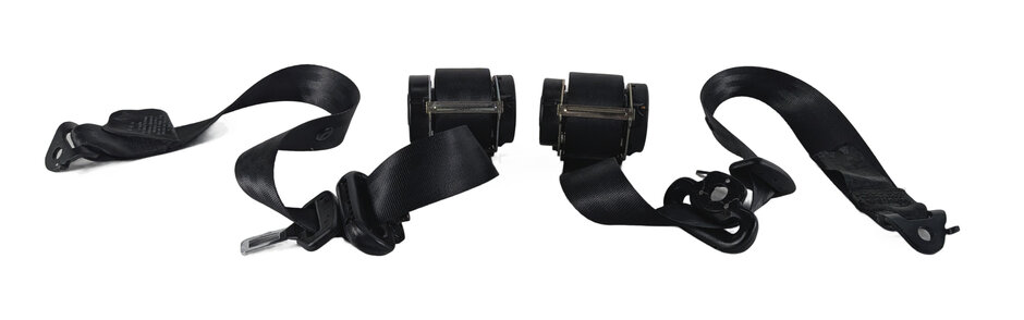 Thumbnail 2: 2011 LAND ROVER LR4 (L319) 3RD ROW LEFT & RIGHT SEATBELT RETRACTOR SET/2 (Black)