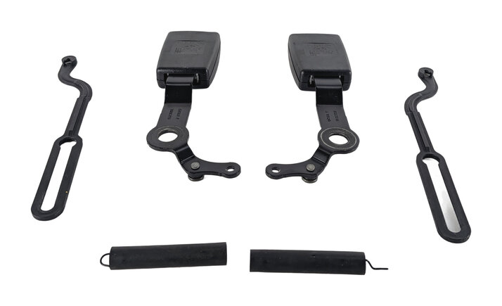 Thumbnail 4: 2011 LAND ROVER LR4 (L319) 3RD ROW LEFT & RIGHT SEATBELT BUCKLE SET/2 (Black)