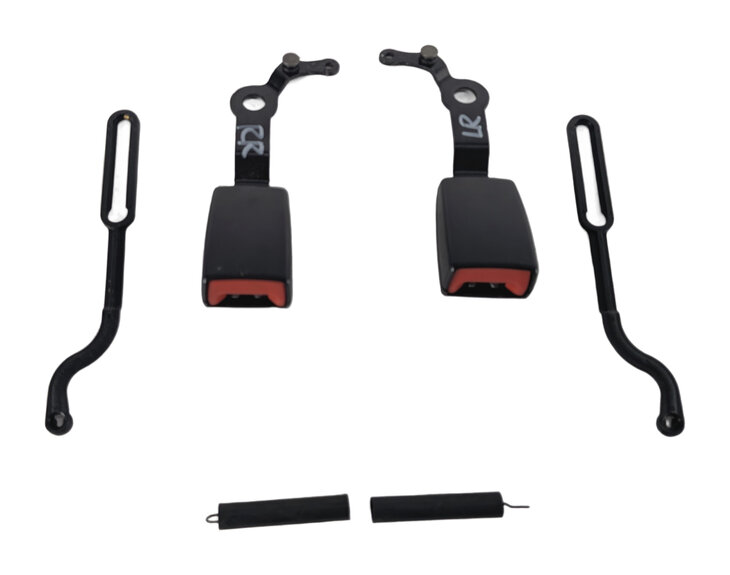Thumbnail 5: 2011 LAND ROVER LR4 (L319) 3RD ROW LEFT & RIGHT SEATBELT BUCKLE SET/2 (Black)