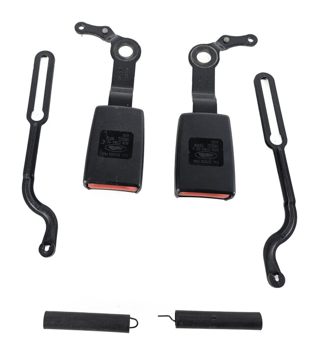 Thumbnail 6: 2011 LAND ROVER LR4 (L319) 3RD ROW LEFT & RIGHT SEATBELT BUCKLE SET/2 (Black)