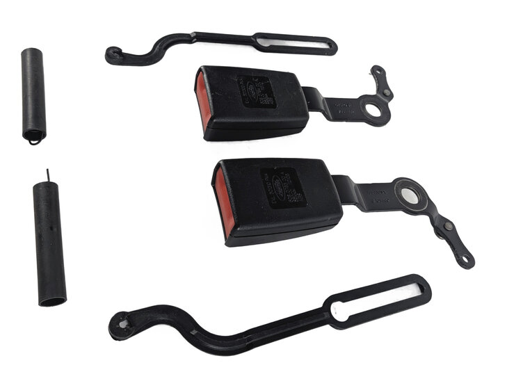 Thumbnail 7: 2011 LAND ROVER LR4 (L319) 3RD ROW LEFT & RIGHT SEATBELT BUCKLE SET/2 (Black)