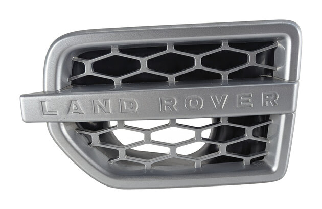 Thumbnail 2: 2011 LAND ROVER LR4 (L319) FRONT LEFT FENDER SIDE GILL AIR VENT GRILLE (SILVER)