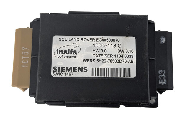 Thumbnail 6: 2011 LAND ROVER LR4 (L319) SUNROOF SUN ROOF SLIDING ROOF CONTROL MODULE COMPUTER
