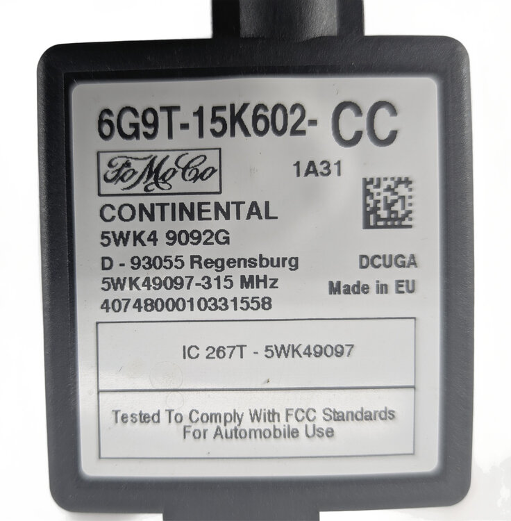 Thumbnail 8: 2011 LAND ROVER LR4 (L319) TPMS TIRE PRESSURE MONITORING RECEIVER MODULE 315 MHZ