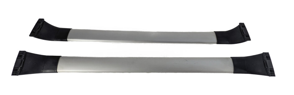 Thumbnail 6: 2011 LAND ROVER LR4 (L319) ROOF RACK CROSS BAR RAIL LUGGAGE CARRIER SET/2 w/ KEY