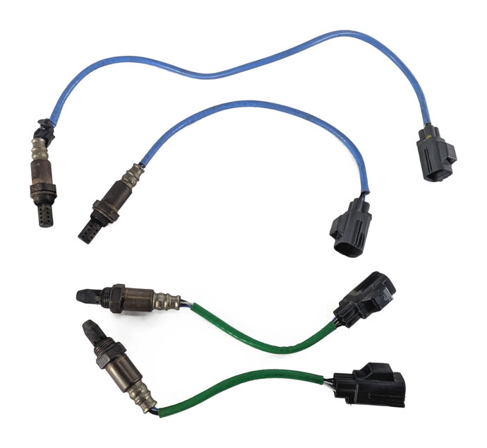 Thumbnail 3: 11 LAND ROVER LR4 L319 5.0L NON-SUPER AJ133 ENGINE OXYGEN O2 LAMBDA SENSOR SET/4