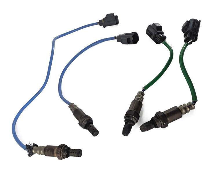 Thumbnail 5: 11 LAND ROVER LR4 L319 5.0L NON-SUPER AJ133 ENGINE OXYGEN O2 LAMBDA SENSOR SET/4