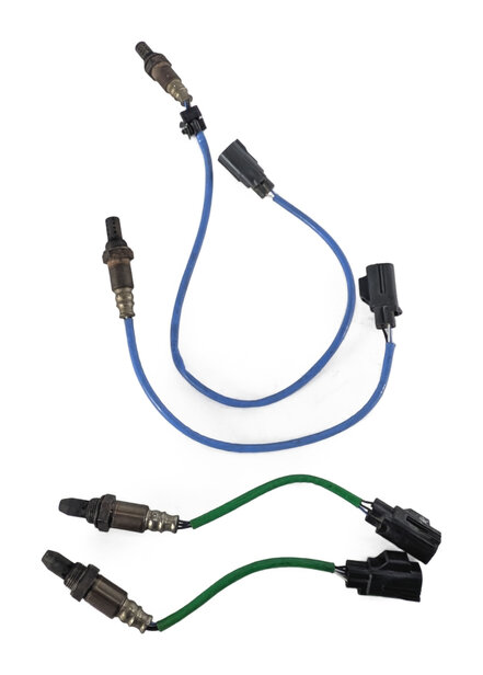 Thumbnail 7: 11 LAND ROVER LR4 L319 5.0L NON-SUPER AJ133 ENGINE OXYGEN O2 LAMBDA SENSOR SET/4
